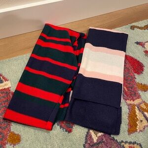 Club Room 100% Cashmere Luxury Men’s Scarves Lot of 2